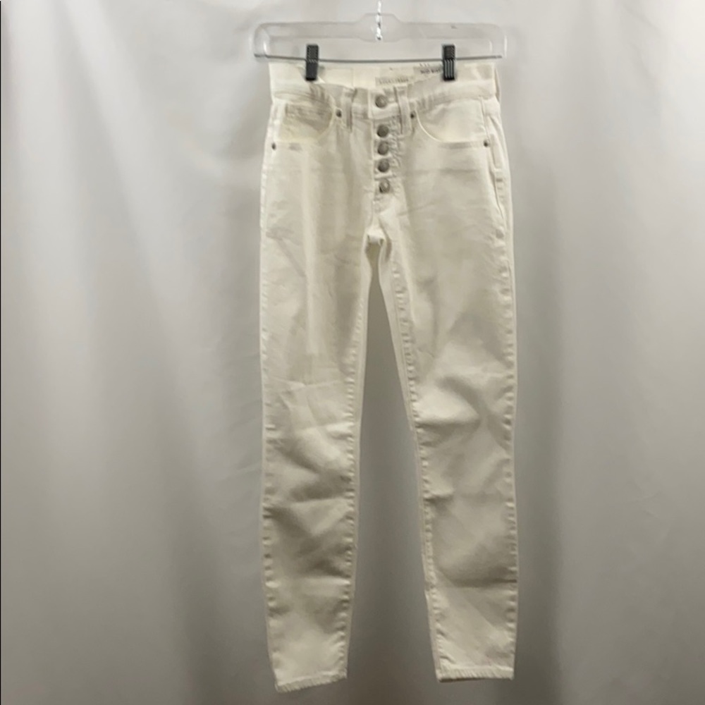 Lucky Brand AvaWhite Mid Rise Skinny 0/25 A Jeans - Picture 12 of 12